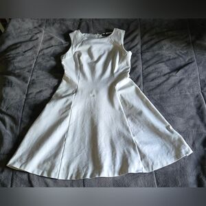 White House Black Market White A-Line Dress